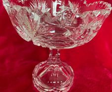 Crystals Fruits/  sweets vase