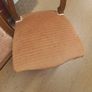 Antique French oak double size bed with two maching chairs in fantastic condition Image 6