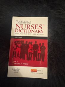 Bailliere's Nurses Dictionary