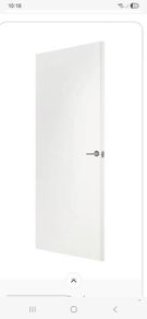 White Flush Door 78x30