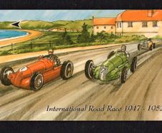 1995 Jersey UK2 International Road Race 1947-1952 (GPT - Magnetic) Phone Card
