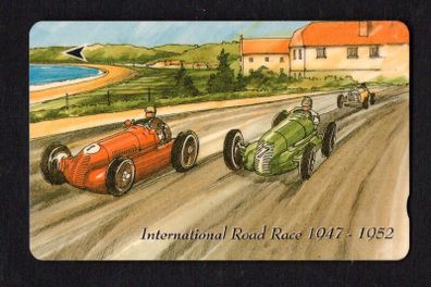 1995 Jersey UK2 International Road Race 1947-1952 (GPT - Magnetic) Phone Card