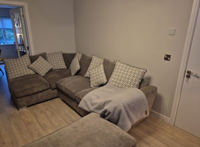 L shaped sofa