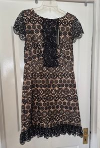 Black lace dress