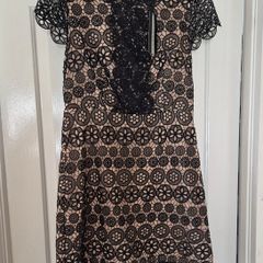 Black lace dress