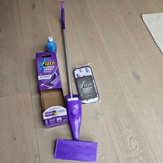Flash power spray mop