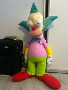 Giant Vintage decorative Krusty the clown plush (free delivery in and around Dublin City)