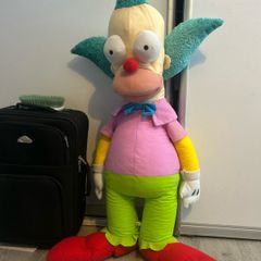 Giant Vintage decorative Krusty the clown plush (free delivery in and around Dublin City)