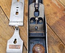 Record No8 hand plane, 2 ft long.