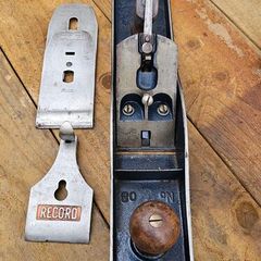Record No8 hand plane, 2 ft long.