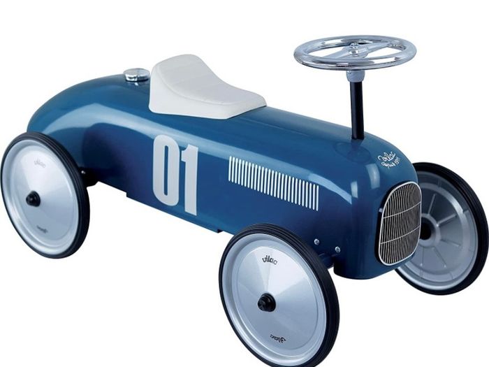 Vintage Metal Ride-on Car For Children, 76 X 38 X 40 Cm Multiple Colours Available, See Photos (free Postage)