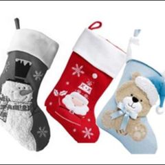 Christmas Stocking, Santa Sack & Teddies