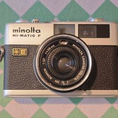Minolta Hi-Matic F (1972) 35mm Rangefinder Film Camera (Serviced & Calibrated)