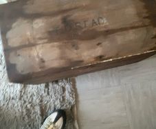 Two vintage storage boxes/trunks one contains original materials/survival equipment all intact can send further videos and pics when requested