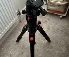 Heavy-Duty Aluminum Video Tripod for sale