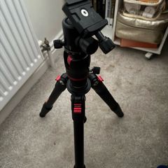 Heavy-Duty Aluminum Video Tripod for sale