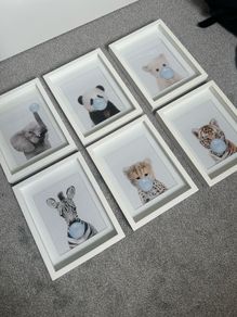 Set of 6 Nursery Prints