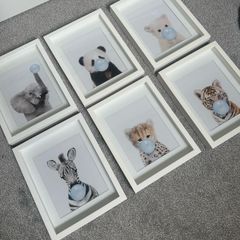Set of 6 Nursery Prints