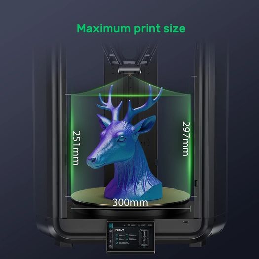 FLSUN T1 MAX - Professional High-Speed Delta 3D Printer