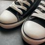 New Look black canvas low top trainers NWT  UK 5 / EU 38 Image 3