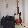 Harley Benton Electric Guitar, Left Handed, with Amplifier, Case & Box Image 6