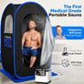 Portable Sauna Steam Pop-Up Tent 1000W 2.6 Litre Generator 2X Protective Floor Mats Image 2