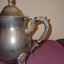 Antique silver teapot Image 2