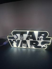 Star Wars light box