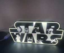 Star Wars light box
