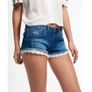 Superdry Womens Lace Edge Hot Shorts 26 Bnwt Image 5