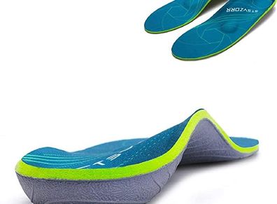 Orthopedic Insoles Relieve Flat Feet Heel Pain Shock Absorption Comfortable Insoles