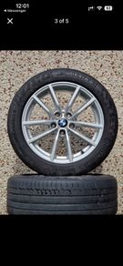BMW 5 spoke wheel set