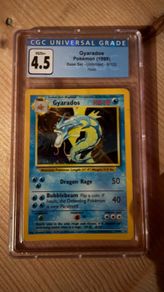 Pokemon Graded Gyarados CGC card