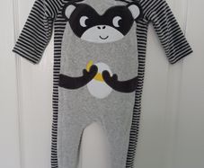 NEW Baby Boy Du Pareil Au Meme Sleepsuit Size 12 months