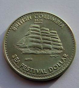 Canada 1978 Sea Festival Dollar Vancouver UNC