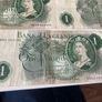 One Pound Banknotes x 5 Image 5