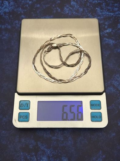 Vintage Italian Designer Milor Sterling Silver Multistrand Chain