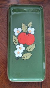 1970s Vintage Cake Cheese Plate German