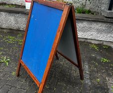 Sandwich pavement Hickory Sign Large