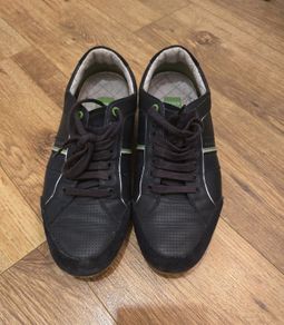 Mens Hugo Boss Leather Trainers