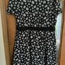 So Fabulous black midi floral dress size UK16/18 EU44/46 Postage included Image 5