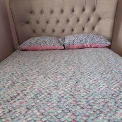 Double Storage Ottoman Bedframe