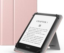 MoKo Universal Case for 6",6.8",7" Kindle eReaders, Rose Gold