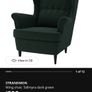 Armchair and footstool Image 2