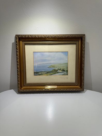 Original Watercolour by June Algeo Moffatt  (Cushendun)