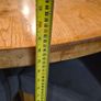 solid oak dining table. Image 7