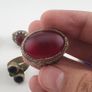 Antique Ring Collection Lot of 15 Mixed Brass & Stone,Glass Antique Style Rings Image 3