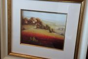 Set of framed prints