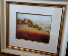 Set of framed prints