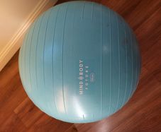 Pregnancy balance ball
